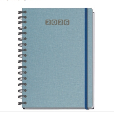 Agenda wireo día página 2026 personalizada